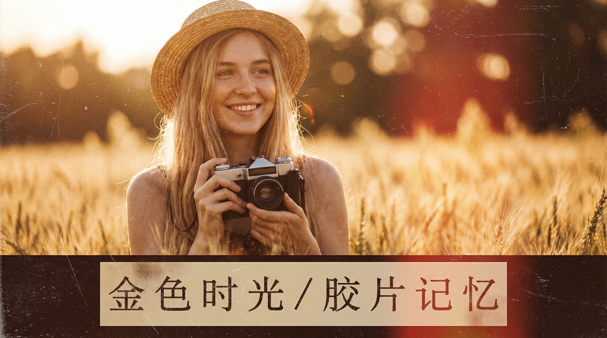 糖心Vlog摄影手札日记 - 麦田里的黄金时刻